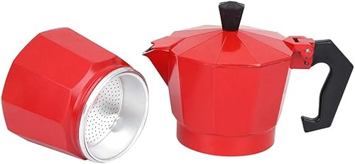 Miniatura 6 de Ollas de café expreso para estufa, 10.1 fl oz, máquina de café de aluminio, accesorios para estufa, cafetera de café expreso, estilo italiano,