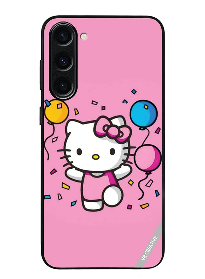 VR Creative Protective Case Cover For Samsung Galaxy S23 Plus Hello Kitty Design Multicolour NR288122
