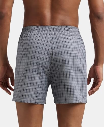 Image of Jockey 8222 Men's Super Combed Mercerized Cotton Woven Printed Inner Boxers with Ultrasoft and Durable Inner Waistband (Pack of 2)
