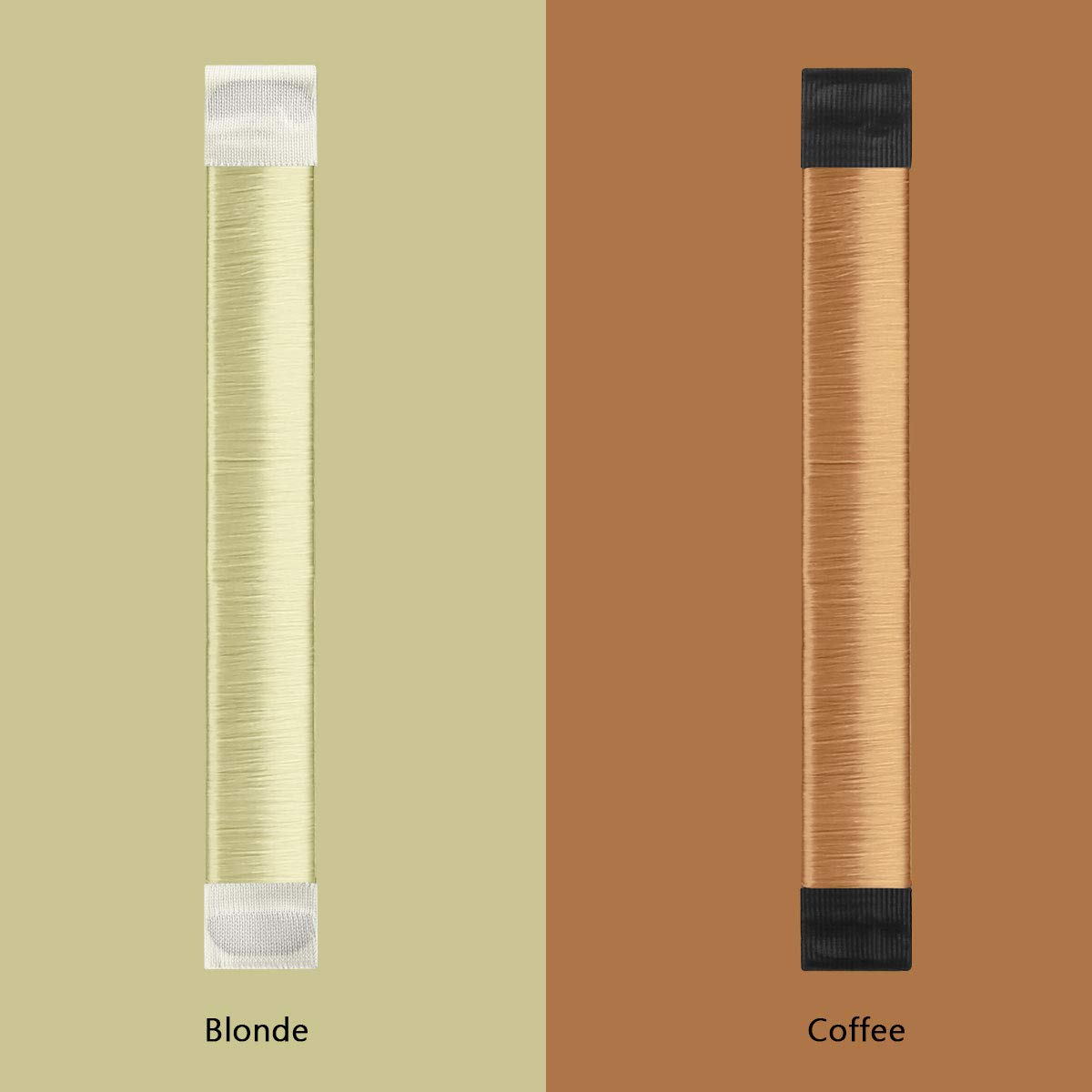 Chignon Facile per Capelli, Chignon Shaper Set, Chignon Ciambella Donne Capelli, 6 Pezzi (Biondo, Caffè)
