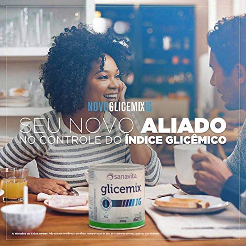 Kit 3 Glicemix IG Controlador Glicêmico Sanavita 250g