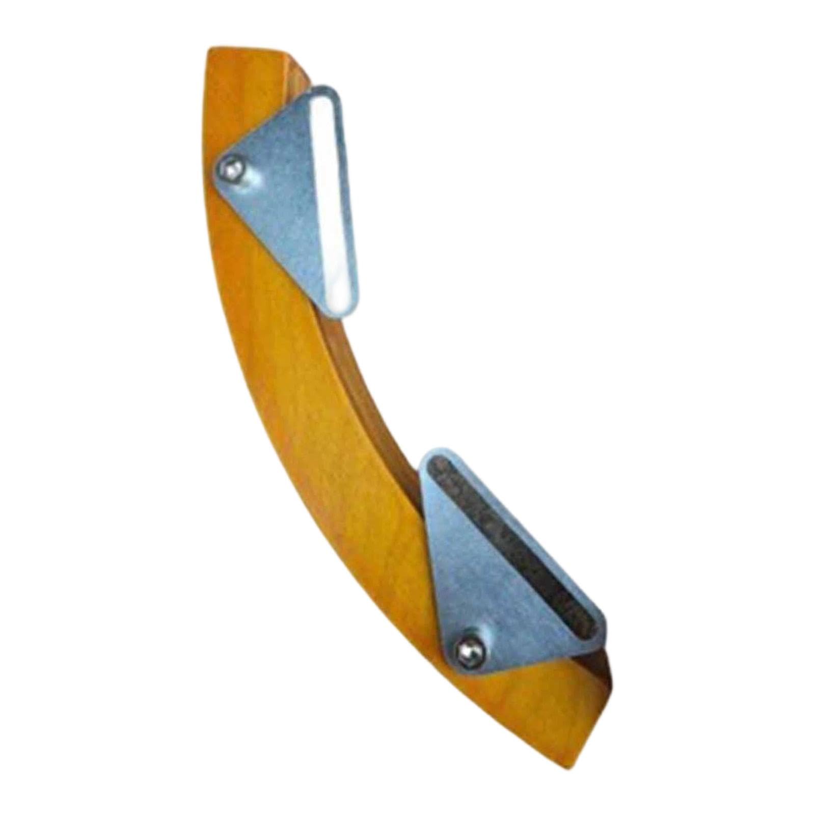 Click Percussion Wood Block Accessorio Drum Rimshots Blocco Riser Legno Montaggio Rapido Ideale per Musicisti E Studenti Adatto per Allenamenti Studio, Giallo