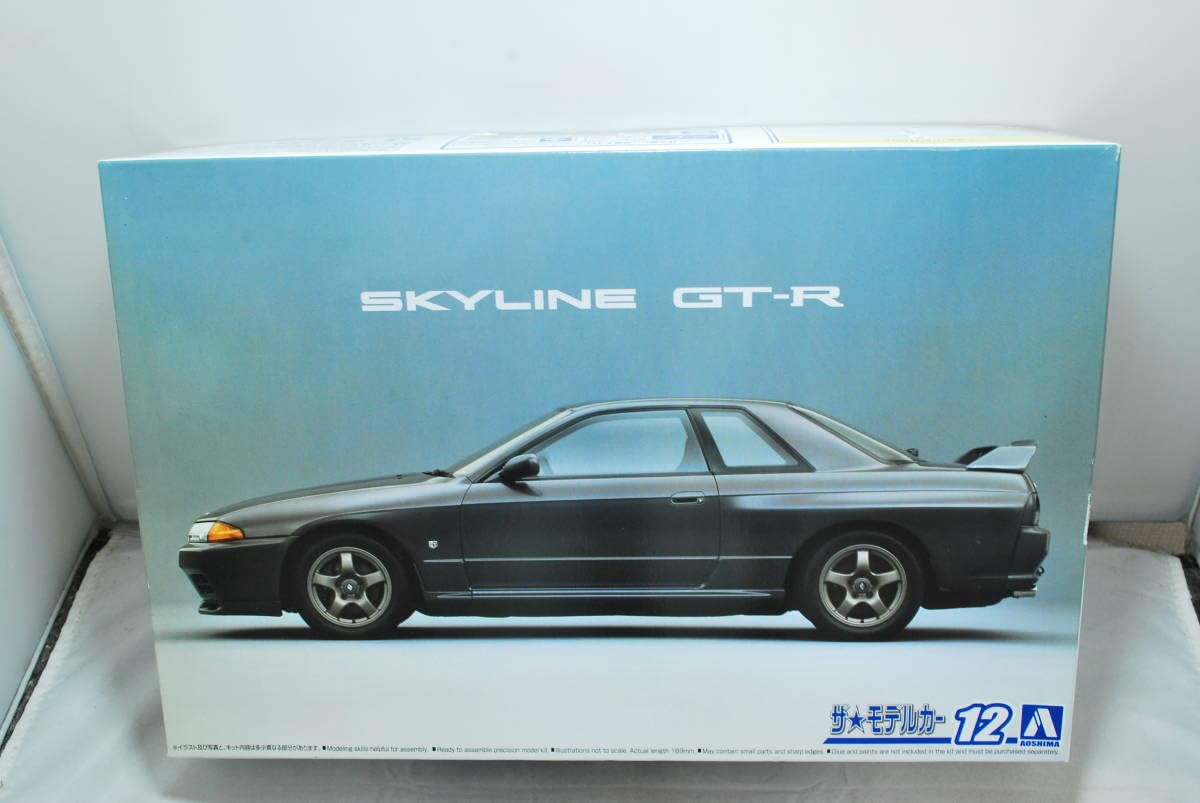 Amazon.co.jp: アオシマ 1/24 スカイラインGT-R BNR32/R32 '89