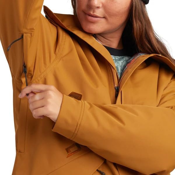 Dakine Women's Reach Insulated 20K Jacket (US, Alpha, Medium, Regular, Regular, Golden Yellow) - Image 3