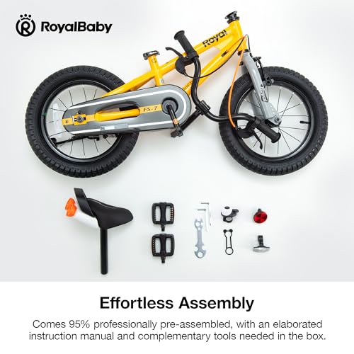 image for RoyalBaby Freestyle 7 Kids Bike Toddlers 16 Inch Wheel Dual Handbrakes