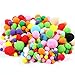 400 Pezzi Palline Di Peluche Colorate Fai Da Te Mini Pon Pon Colorati Artigianato Palline Di Pom Pom Pom Pom Elastici Colorati Palline Pompon Per Bambini Per Divertenti Mestieri Creativi (1-3 cm)