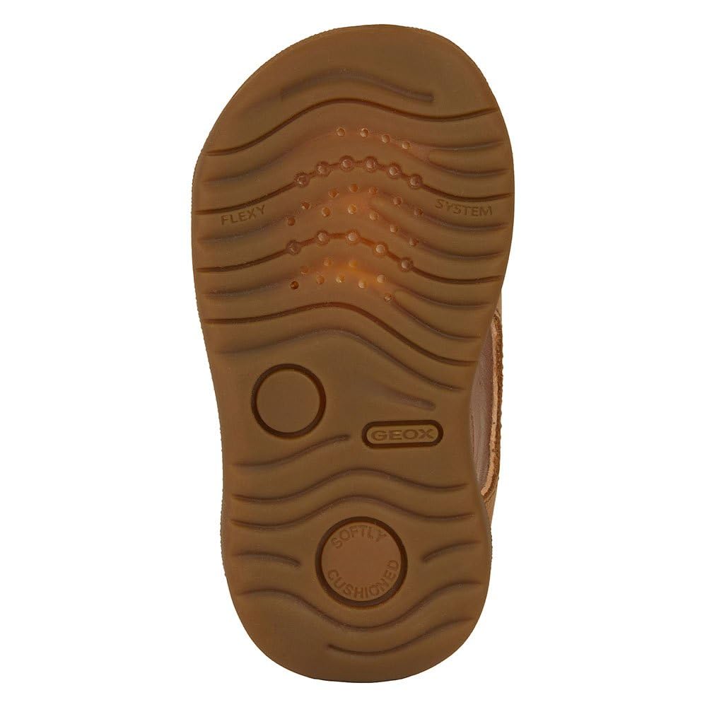 Geox Baby Boys Sandals Lupidoo 4, Caramel/Navy, 4 Infant