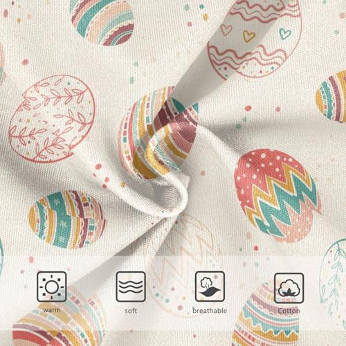 Little Girls' Soft Cotton Underwear Kids Breathable Comfort Easter Eggs Panties Briefs Toddler3