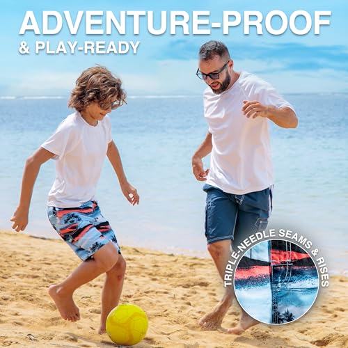Image of Kanu Surf Boys' Avalon Quick Dry UPF 50+ Beach Swim Trunk