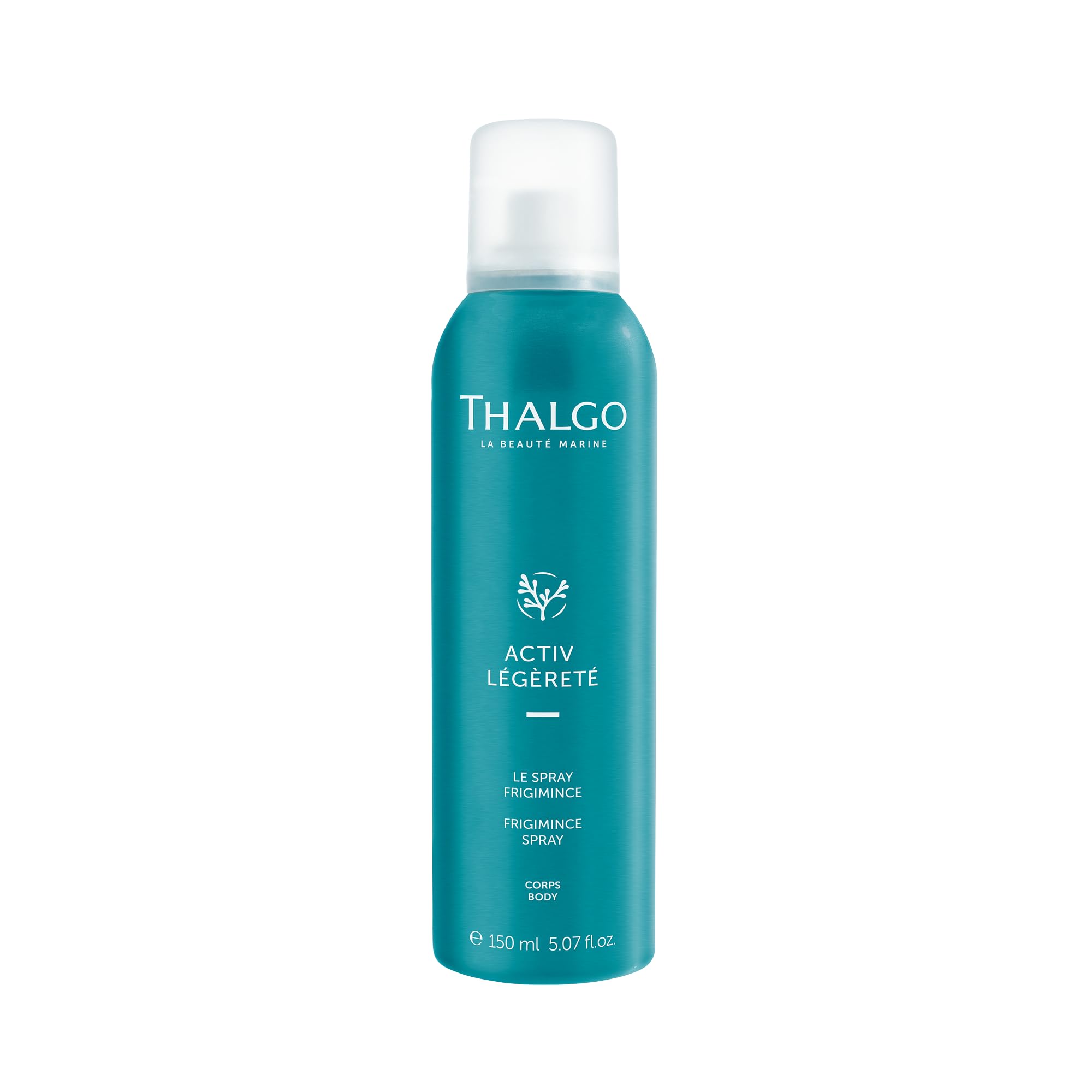 THALGO Frigimince Spray 150 ml Kühlendes Körperspray gegen schwere Beine, straffend & vitalisierend mit Algen & Menthol