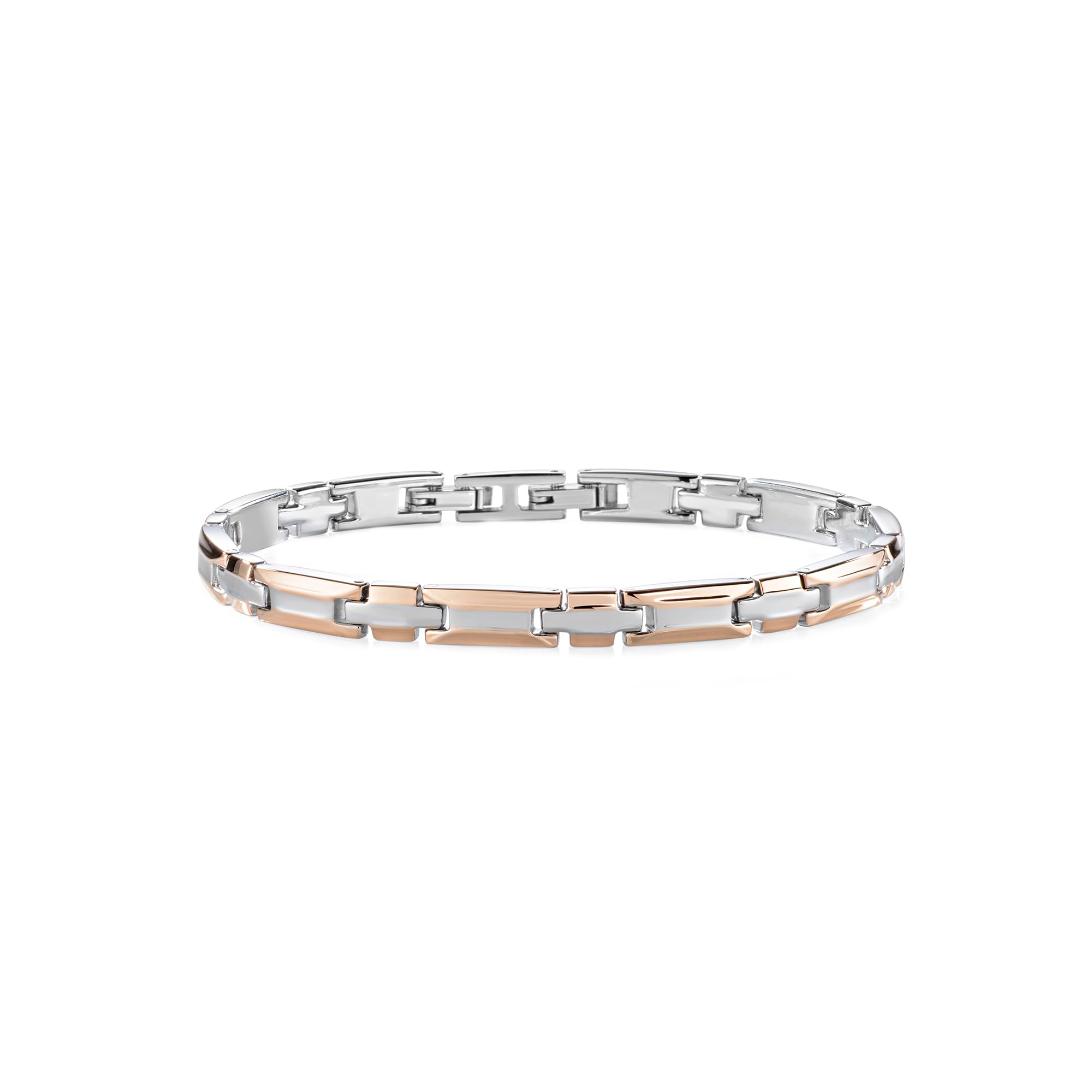 Morellato Bracciale da uomo, Collezione CROSS, in acciaio, pvd oro rosa - SKR38