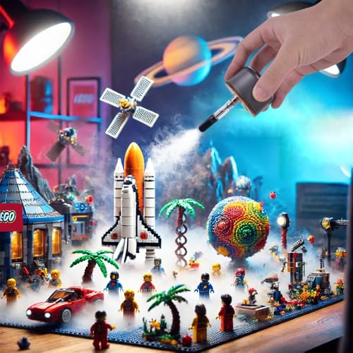 Máquina de humo mini portátil con control remoto inalámbrico, para producción audiovisual y cosplay miniatura 6