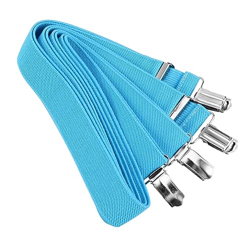 Beaupretty 2pcs Adjustable Elastic Glove Clips for Children Mittens Holder and Hat Hanger for Winter Outdoor Activities Lake Blue