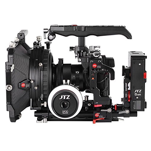 Kit Gabbia Per Fotocamera JTZ DP30 Con Impugnatura A Spalla E Follow Focus - Per Panasonic Lumix GH3, GH4, GH5 - 4