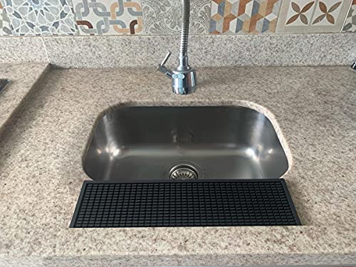 Tapete Protetor de Pia Emborrachado 38 x 10cm