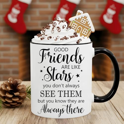 DEKIDOKA Good Friends Are Stars Mug