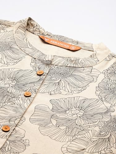 Image of Printed Mandarin Shirt - Casual & Chic (S-3XL)