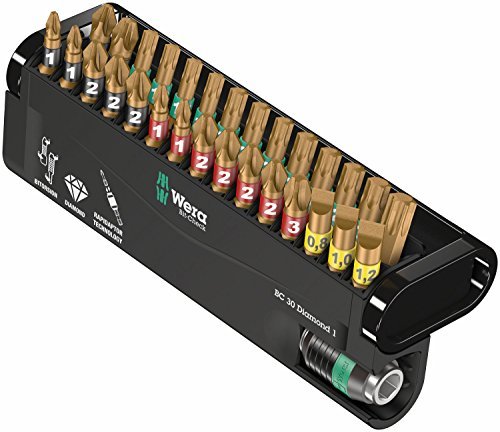 Wera Bit Set Bit Check 30 Diamond 1 - 05057431001 by Wera