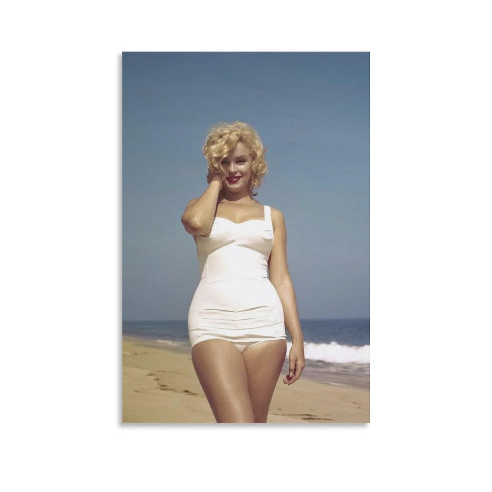 Amazon.co.jp: GENERIC マリリン モンロー キャンバス アート ポスター
