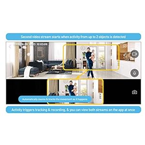 Swann Wireless 1080p Full HD Tracker Security Camera with Night Vision, Heat Sensing, 2-Way Talk, Wi-Fi Connection, Free Local & Cloud Reocrding, 32GB SD Card Memory and Siren.