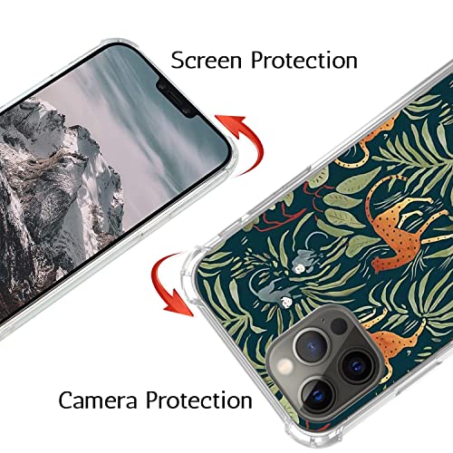 Widofvspky Frog Witch Case For Iphone 12/Iphone 12 Pro, Cute Frog With Mushroom Case Compatible With Iphone 12/Iphone 12 Pro For Boys Girls And Women, Unique Trendy Tpu Bumper Iphone Cover Case #TOP3