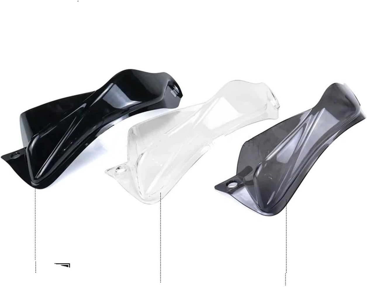 Motorbike Handguards for Moto for Guzzi V 85 for TT for V85TT V 85 2019 Handguard Hand Guards Shield Accessories Handle Bar Guard Cover Hand Guards Protectors(Color:Smoke Gray)