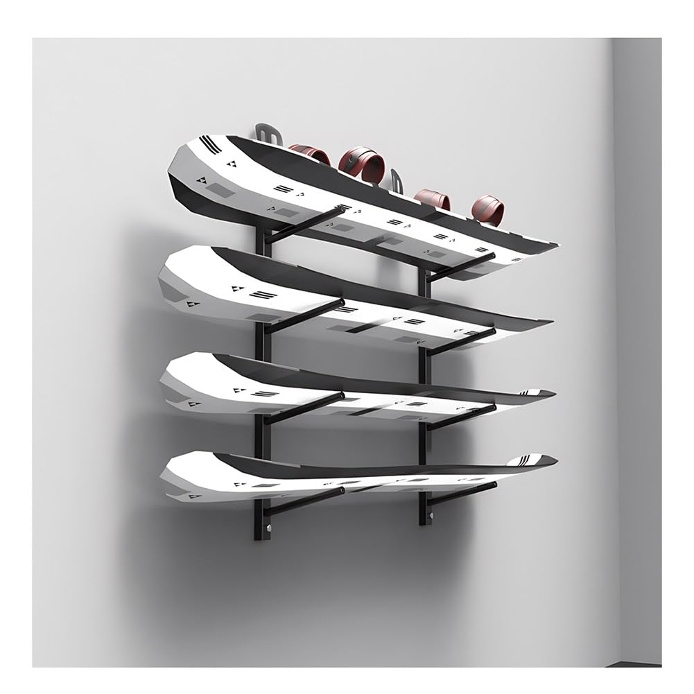 zktoermn Présentoir À Snowboards/Skis, Rangement Mural, pour La Maison, La Chambre, Le Garage(100 cm)