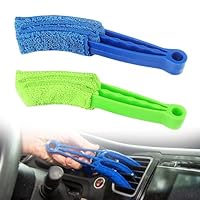 2 Stück Jalousien Reinigungsbürste,Heizkörperbürste,Heizungsbürste,Raffstore Reinigungsbürste,Jalousienbürste,Lamellenreiniger Jalousien Außen,Raffstore Bürste,Rolladen Reiniger,Lamellenbürste