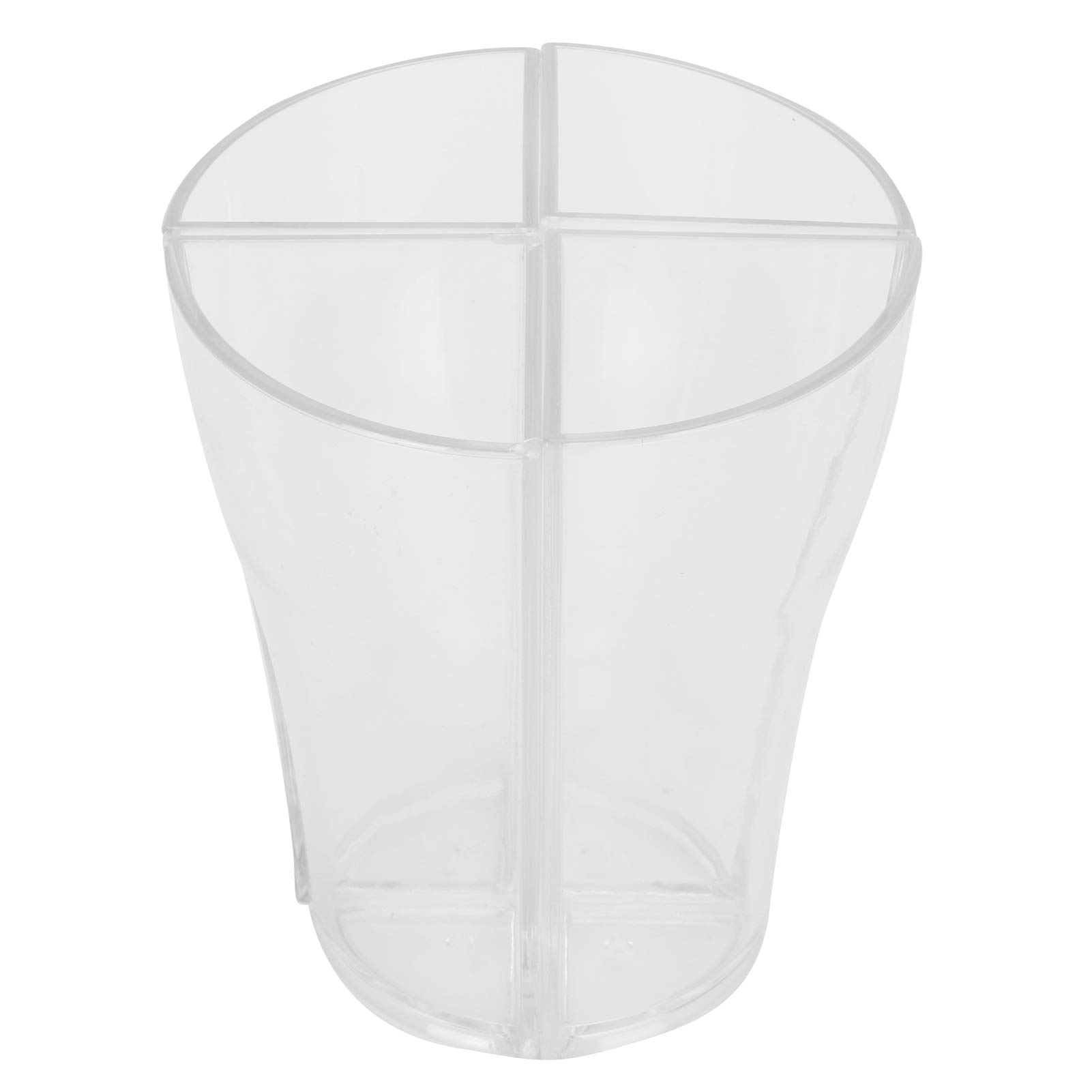 4 in 1 Beer Glass Cups, Transparent Acrylic Wine Glass, Easy Grip, for Bar Party Supplies (L 30cm / 11.8in)