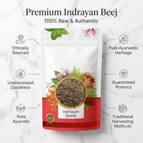 IndianJadiBooti Indrayan Beej 400g - Image 3