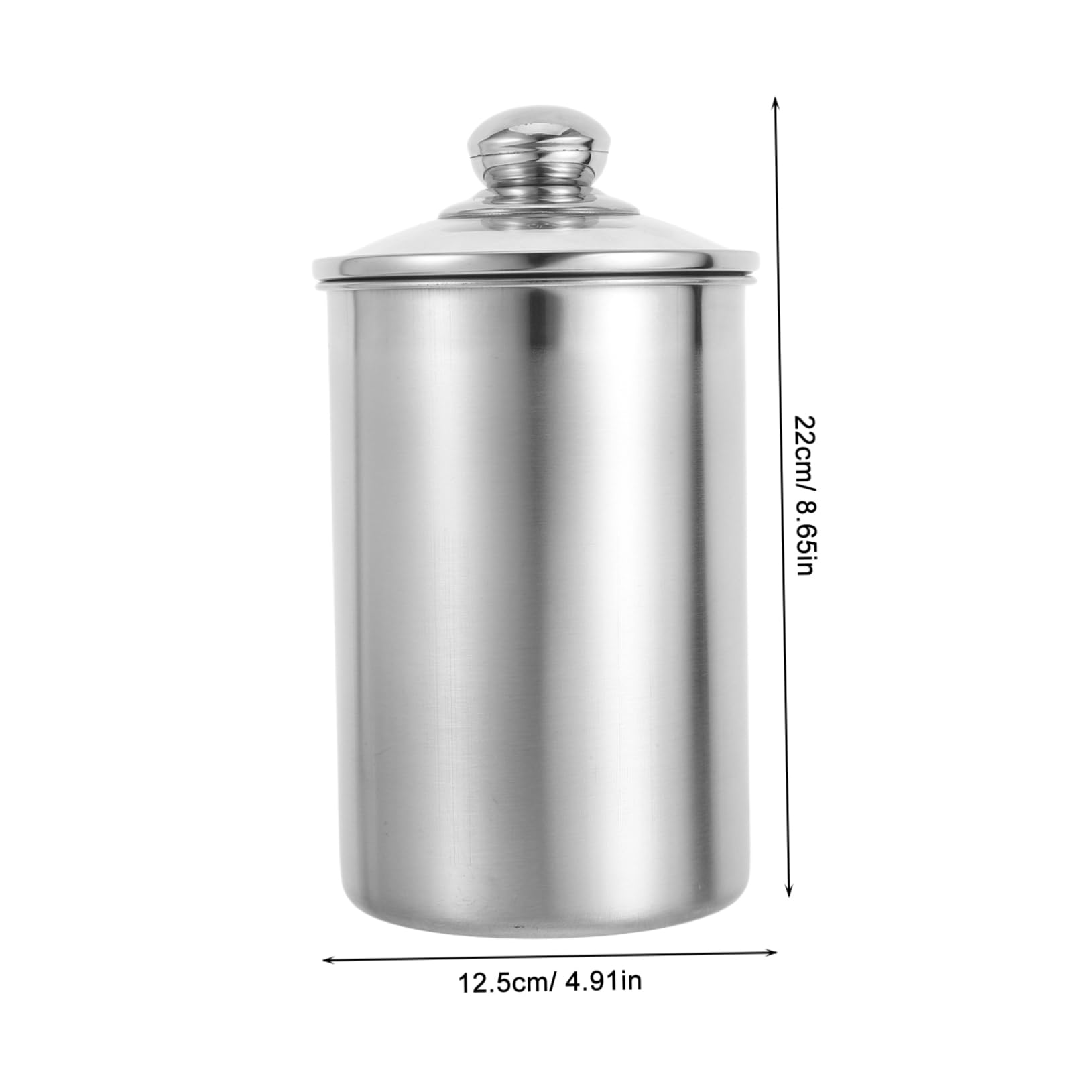 Ipetboom 2 Piezas De Tarro Hermético Para Alimentos Contenedor De Alimentos Frascos Herméticos Sellados Contenedor Para De Café Contenedor Para De Café Contenedores K