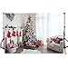 Produktbild WaW 7x5ft Weihnachten Fotografie Kulissen Warm und süß Weihnachten Foto-Studio Sekt Weihnachtsbaum Kamin weiße Wand Samt Teppich Weichen Sofa Innenraum Foto-Hintergrund Mikrofaser (2.2x1.5m)