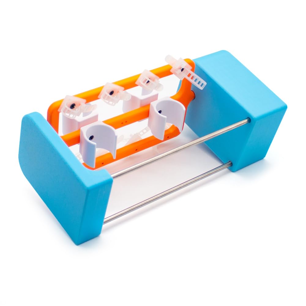 Mini Mezclador Vertical Giratorio, Agitador de Laboratorio Portátil para Tubos de Centrífuga, 0,2–15 ml y 50 ml