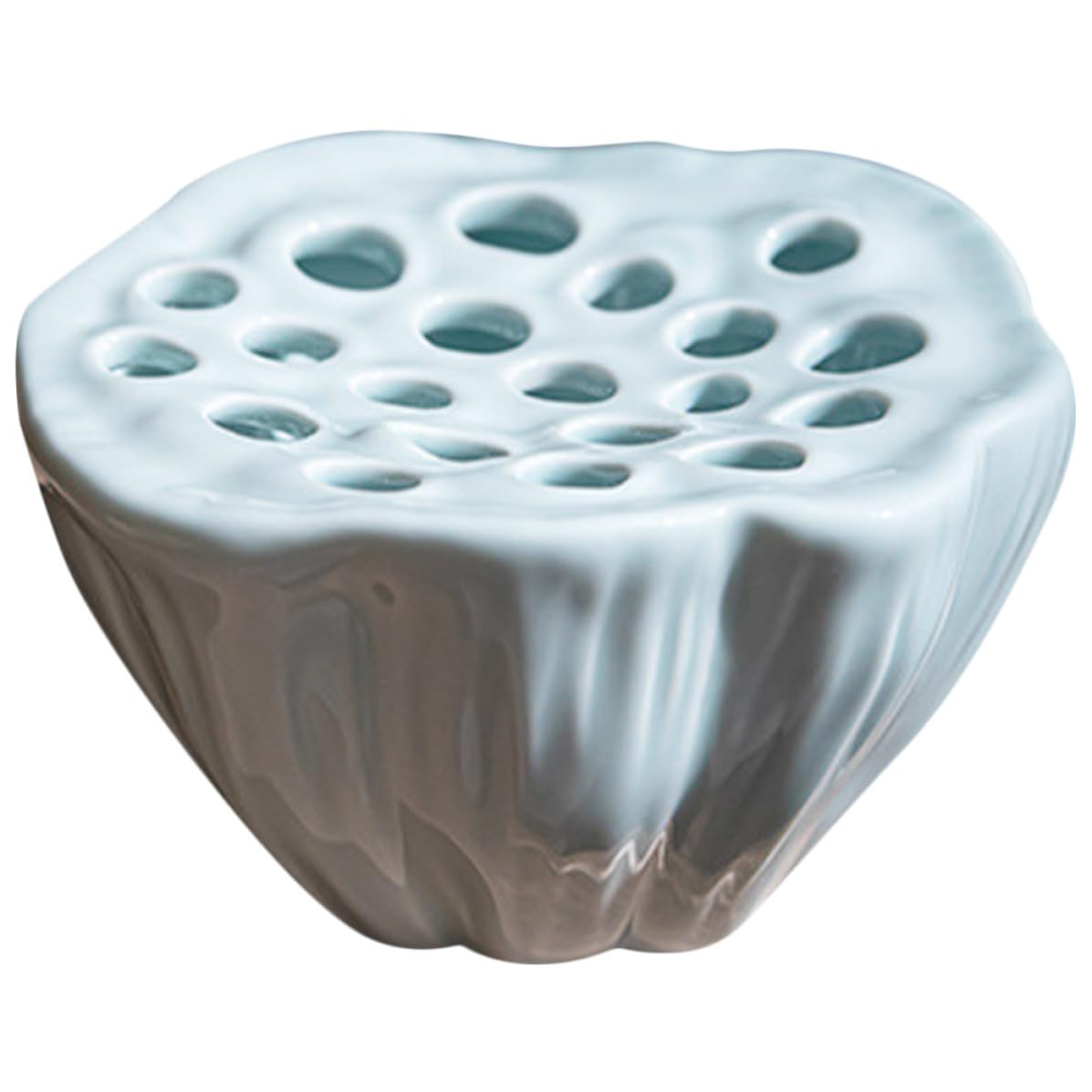 Vase lotus en céramique pour décoration de mariage et table de dîner