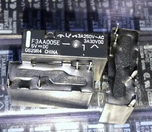 Relé 3A/5A 4 pines F3AA005E interruptor electromecánico 5V 2
