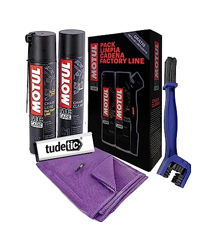 - Kit Limpiador y Lubricante para Cadena Moto Racing Road C1 C4 40 KIT-A-1