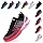 Hitmars Scarpe da Running Corsa Donna Respirabile Leggero Scarpe da Ginnastica Sportive Basse Interior Casual all'Aperto Fitness Running Sneakers Rosa e Rosso 39 EU
