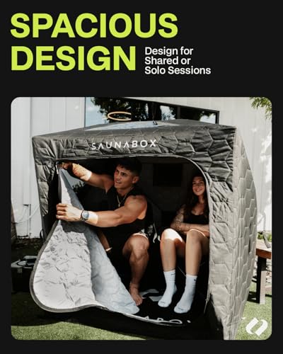 SAUNABOX® XL 2 Person Smart Sauna