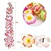 Luau Party Essentials - Leis (36 Count) with Flower Hair Clips (16 Pieces), Perfect for Hawaiian-Themed Celebrations
