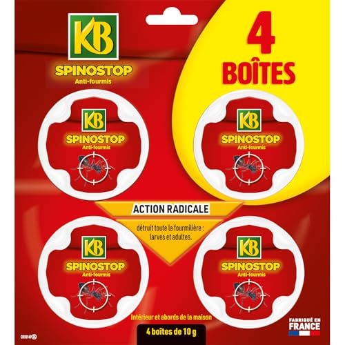 KB Anti-Fourmis, 4 Boîtes de...