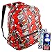 Marvel Shop Spiderman Backpack for Boys 7-8 Set - 16â€ Inch Spiderman School Backpack for Boys 7-8 Bundle with Stickers, More | Spiderman Backpack for Kids