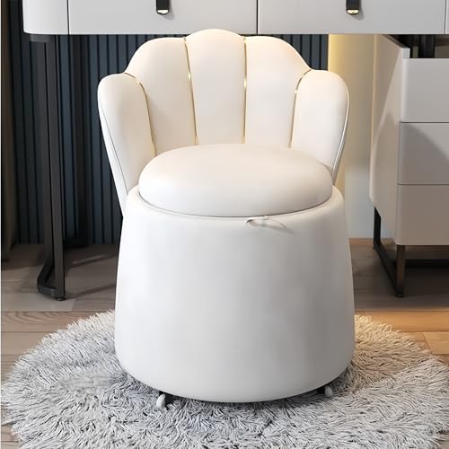 Sillón Plegable Terciopelo Blanco miniatura 7
