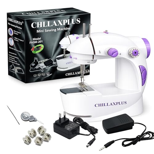 CHILLAXPLUS Stitching Machine for Home Tailoring - Portable Tailo...