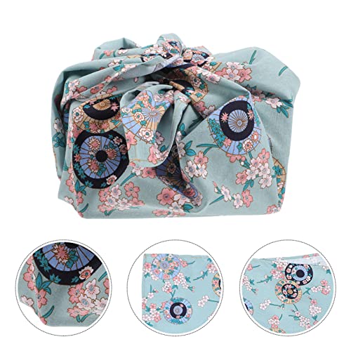 Sewacc XI58VT3ZPJ12X4XF6FSD15S Outdoor Decor Bento Wrapping Cloth Japanese Floral Wrapping Cloth Traditional Lunch Bandana Cover Decorative Table Cloth Cat Handkerchief thumb #4