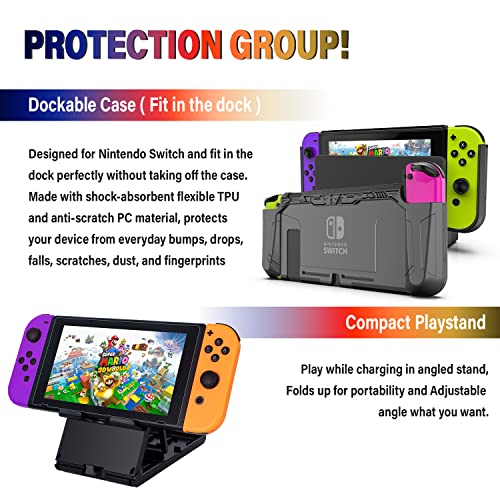 Deruitu HD13 Switch Accessories Bundle Compatible thumb #3