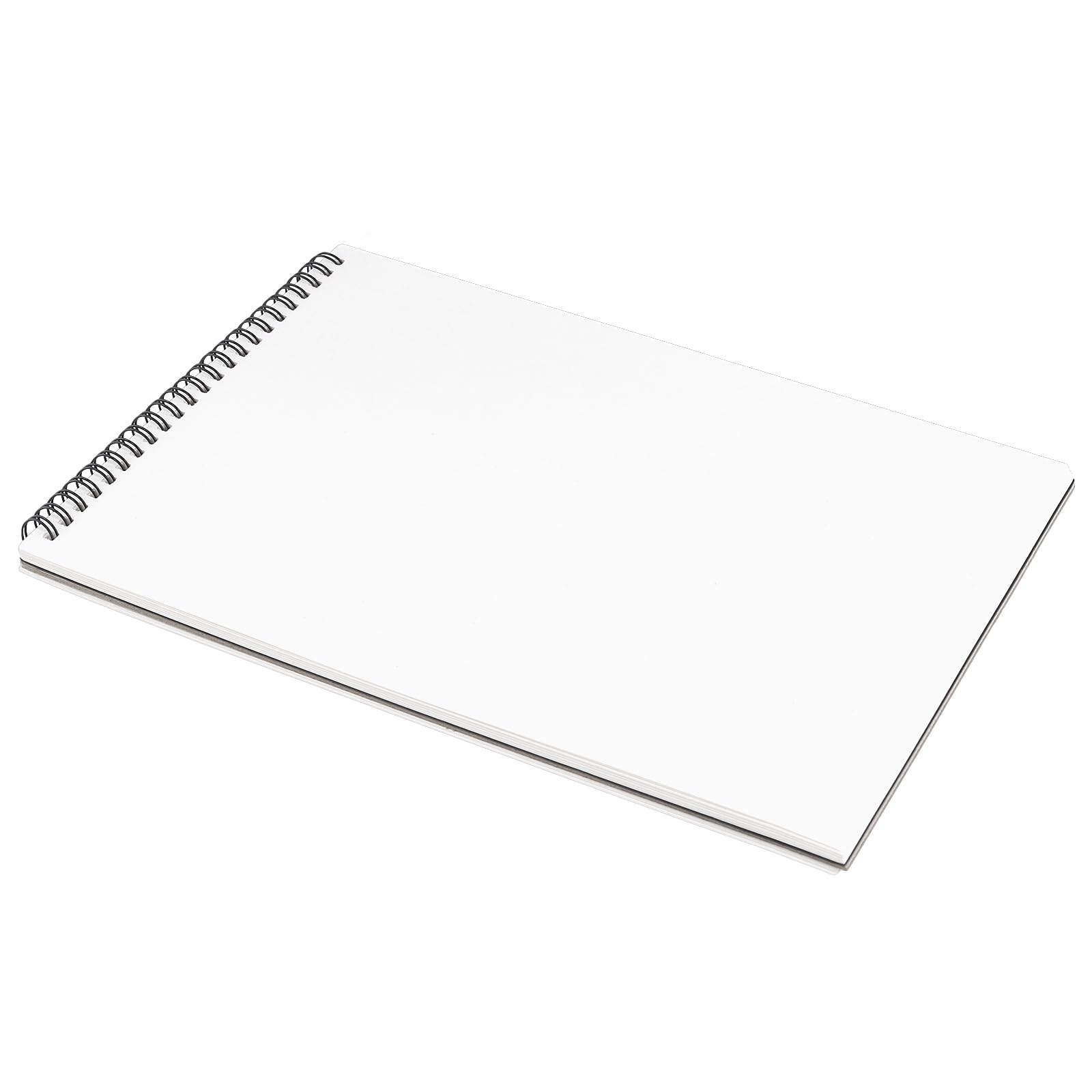 SYUTBOU Szkicownik A4, 4 sztuki, 30 arkuszy 120 g/m², A4, szkicownik, pusty blok rysunkowy, czarny szkicownik pusty do szkicowania, do szkicowania, znaków, doodlingu, pisania