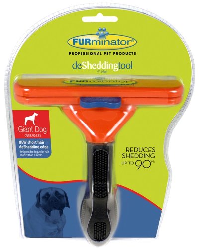 FURminator Short Hair deShedding Tool for Dogs, Giant