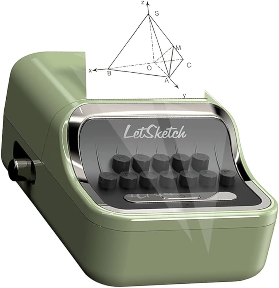 LetSketch（レットスケッチ）　サーマルプリンター　モバイルプリンター 残り4時間です！】スマホから簡単印刷する小型プリンター