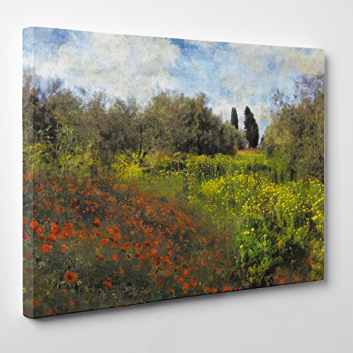 Cuadro sobre lienzo – enmarcado – listo para colgar – Claude Monet – Impresionsmo – Arte moderno – 50 x 70 cm – Sin marco – (Cód. 208)