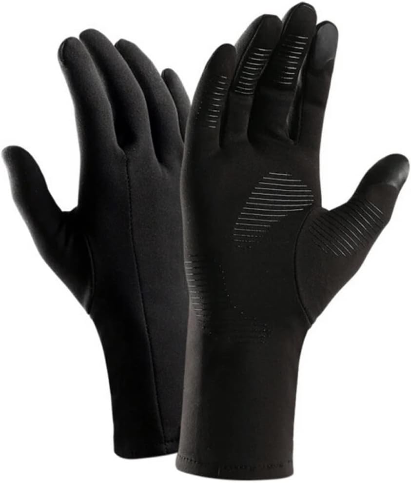 Winter Warm Touchscreen Gloves Cycling Skiing Fishing Windproof Men Women Bike Gloves Outdoor Sports Gloves(M Code)